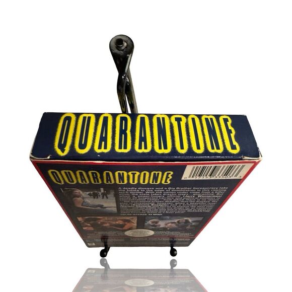 Quarantine VHS 1990 Sci-Fi Fantasy Beatrice Boepple Movie- RARE post apocalypse - Picture 3 of 4